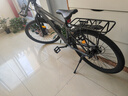 永久自行车成人山地车自行车学生男女铝合金变速公路自行车油碟单车 【铝架/全套密封轴承】摩天灰 24速 26寸【推荐155-185cm】 实拍图