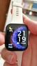 华为HUAWEI WATCH FIT 4 悦动白氟橡胶表带 华为运动智能手表超轻薄大屏潮流运动蓝牙通话睡眠监测fit4 实拍图