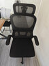星奇堡人体工学椅电脑椅家用舒适靠背宿舍电竞椅子男办公椅座椅子 黑框黑网+头枕 【升级悬浮腰枕】 实拍图