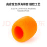 索爱（soaiy）SA-M2 话筒帽*6麦克风帽话筒套无线有线立式话筒一次性ktv帽子话筒海绵套话筒罩防喷罩降噪麦套 实拍图
