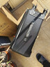 竹貂行李箱耐磨牛津布28英寸大容量男拉杆箱女万向轮旅行箱密码箱皮箱 黑色-耐磨牛津布 22英寸 【放心购，赠送运费险】 实拍图