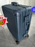 网易严选宽拉杆窄铝框小金刚PC行李箱大容量旅行箱拉杆箱出差星海蓝20英寸 实拍图