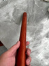 双枪擀面杖 花梨木木无漆擀面棍压面棍烘焙小工具40cm 实拍图