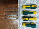 京东物流 强磁两用一字十字螺丝刀套装多功能螺丝批改锥防滑 强磁两用螺丝刀四个装 实拍图