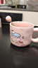 可爱fufu生日蛋糕马克杯带盖勺陶瓷杯送女生高颜值有意义生日礼物 【礼盒装】奶酪杯+盖+勺1个350ml 实拍图