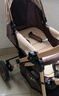 奔昂 婴儿推车可坐可躺轻便避震宝宝折叠婴儿车双向BB童车手推车 升级卡其+一键单手收+可坐躺+可双向推行+四轮高配 实拍图