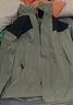 JEEP SPIRIT吉普冲锋衣三合一男女同款秋冬季外套男士夹克防风防水户外登山服 浅绿色【三合一套装 3XL （建议183-195斤） 实拍图
