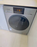 松下（Panasonic）全自动滚筒洗衣机10公斤超薄智能投放泡沫净高温除菌除螨洗变频66L大内筒 XQG100-F1G1国家补贴 实拍图