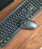 联想（Lenovo）KN210键盘鼠标套装 2.4G无线键鼠套装 全尺寸商务办公  笔记本电脑键盘台式机一体机 黑色 实拍图