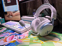 迈从（MCHOSE）V9 Pro游戏耳机头戴式电竞电脑耳机三角洲行动fps吃鸡听声辨位电竞芯片声卡7.1声道无线蓝牙有线 【V9 Pro 无线7.1版】53mm大动圈-白蓝 实拍图