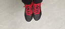 乔丹专业实战篮球鞋男鞋2025冬季新款皮面防水高帮减震防滑耐磨运动鞋 黑色/番茄红 44 实拍图