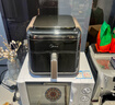 美的（Midea）蒸汽炎烤空气炸锅上下双热源 家用大容量6.5L 上下双可视大视窗 空气炸锅蒸烤一体金属内腔KZC6501 实拍图