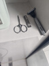 张小泉圆头鼻毛剪刀不锈钢鼻毛剪小剪子男士修剪鼻毛高端礼盒装H400161 实拍图