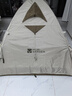 牧高笛（MOBIGARDEN）冷山帐篷 户外徒步露营防风防雨大空间双层三季铝杆帐篷 【经典版】双人-晨雾白 实拍图