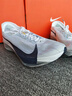 耐克男子轻便专业跑步鞋秋季公路竞速官方NIKE STREAKFLY HF6416 100白/铁架黑/薄雾黑蓝/白金色/亮深红/金属银 45 实拍图