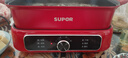 苏泊尔（SUPOR）电蒸锅 电煮锅 电火锅 家用多功能烤鱼烤肉锅 多用途分体不粘料理锅 蒸煮炖涮电热锅H3423FK863A 实拍图
