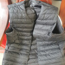 京东京造【零压系列】轻薄羽绒服男外套冬季 防钻绒马甲背心男 曜石黑 XL 实拍图