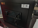 欧奈斯ONNAIS保险柜家用小型25cm办公密码WIFI保险箱防盗指纹入墙报警手机智能新款商用保管箱床头全钢保管柜 30cm尊贵黑电子密码（远程授权） 实拍图