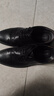 奥康（Aokang）男鞋牛皮皮鞋男士商务正装百搭德比鞋圆头系带结婚低帮加绒鞋子 黑色 标准码1243111101 40 实拍图
