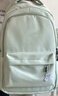 Landcase书包初中生女高中大学生校园高颜值背包双肩包男电脑包 1606浅绿 实拍图