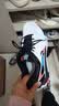 李宁（LI-NING）羽毛球鞋贴地飞行2LITE 标准白/黑色/荧光焰红 AYTT003-2 43.5 实拍图