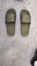 京东京造【糖果拖】拖鞋男士防滑轻便情侣防臭浴室拖凉拖鞋鞋墨绿40-41 实拍图