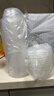 美丽雅 一次性饭盒圆形360ml*50套 汤碗酱料打包碗吸塑密封加厚带盖透明 实拍图