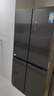 美的（Midea）471升十字对开四开门电冰箱家用风冷无霜一级能效双变频国家补贴超薄超大容量BCD-471WSPZM(E) 实拍图