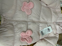 巴拉巴拉童装轻薄羽绒服婴儿外出连体衣冬装宝宝爬服儿童衣服男童女童萌趣 粉色蝴蝶-白鸭绒 209425120202 90 cm-充绒量49g 实拍图