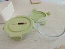 欣美雅上班族餐盒微波炉饭盒玻璃碗带盖保鲜盒便当盒泡面碗大容量保温袋 【仅亏200套】抹茶绿400毫升*2 实拍图