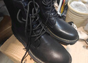 海澜之家HLA马丁靴男高帮秋冬工装鞋子男士靴子男HAAGZM4DAE411 黑色 40 实拍图