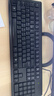 双飞燕（A4TECH) WK-100 有线键盘 办公打字用薄膜键盘笔记本外接台式电脑通用键盘104键 USB接口 黑色 实拍图