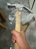 保联 羊角锤五金铁锤工具小锤家用木工装修锤榔头起钉锤拔钉 0.5P 平面型羊角锤 实拍图