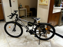 金武端自行车成人山地车公路赛车单车骑行变速超轻越野中学生初中青少年 顶配版-辐条轮-黑白色 26寸21速 实拍图