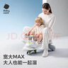 babycare双子滑板车儿童滑板车1-3-8岁多功能宝宝可坐遛娃神器礼物 星屑灰 实拍图
