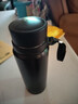 恩尔美（nRMEi）保温杯大容量男士茶杯冬季茶水分离焖闷泡茶水壶不锈钢水杯子 【茶隔+便携提绳】黑800ML 升级抗菌内胆丨支持定制刻字 实拍图
