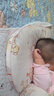 babycare新生儿枕头硅胶云片枕婴儿透气宝宝枕头0-6月可机洗43*21魔法兔 实拍图