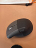 罗技（Logitech）Lift人体工学鼠标 垂直鼠标 小手鼠标 无线蓝牙鼠标 3台设备秒切换 带Logi Bolt接收器 黑色 实拍图