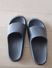 朴西香蕉船情侣凉拖鞋女浴室不易滑室内居家四季拖鞋男 深灰 42-43 实拍图