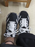 斯凯奇（Skechers）七夕女鞋夏季小白鞋蕾丝休闲运动熊猫鞋黑色增高厚底老爹鞋 黑色/白色/BKW 39 尺码偏大，建议选小半码 实拍图