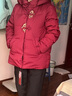 唐致中老年羽绒服女短款新中式妈妈冬季外套60岁老人奶奶太太加厚冬装 【新国标90绒】酒红 XL 【建议85-105斤】送运费险 晒单实拍图