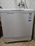 海尔（Haier）双桶洗衣机半自动 家用大件洗 12公斤大容量 一级能效省水电 以旧换新 双缸 原厂品质XPB120-81D2 实拍图