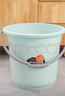 福爱家20L大号加厚提水桶洗衣桶塑料储水桶洗澡桶拖把桶洗车桶泡脚桶 实拍图
