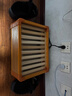 湘森实木烤火炉取暖器家用暖脚器电暖足烤火箱家用烤火器办公室烘脚器烤脚取暖器电热烤火盆暖脚神器ZM 45*32CM豪华单人加大款【过热保护+智能温控】 实拍图