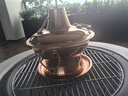 郭一元铜火锅加厚纯紫铜电炭两用插电木碳铜火锅老北京涮羊肉-32鸳鸯 实拍图