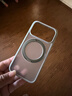 图拉斯支点壳O1S【销量霸榜丨相机按键全包】 适用苹果17promax手机壳iphone16pro磁吸15防摔透明磨砂air 【钛原色】 iPhone17Pro（相机按键全包） 实拍图