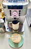 德龙（Delonghi） 意式咖啡机家用全自动研磨一体萃取一键式美式咖啡奶泡机现磨自动清洗洗豆/粉双用ECAM22.110 22.110【银色】 实拍图