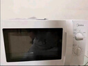 美的微波炉家用快捷小型 700W 容量20L 360°均匀加热 旋钮操控 易清洁 M1-L213B 经典款 实拍图