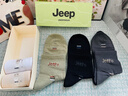 JEEP袜子男秋冬100%新疆纯色棉纱7A抗菌防臭抗吸汗透气中筒抗起球男袜 实拍图