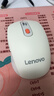 联想（Lenovo） 无线蓝牙双模充电鼠标 蓝牙5.0/3.0 便携办公鼠标人体工学设计 Howard樱花白充电版 实拍图